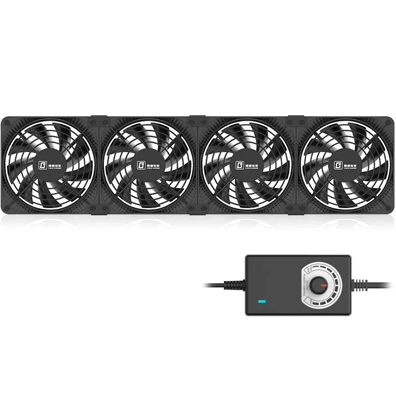TEUCER 3000RPM 120MM Large Air Volume 220V Btc Mining Machine Workstation Cabinet Server Case Cooling System Fan with Adapter