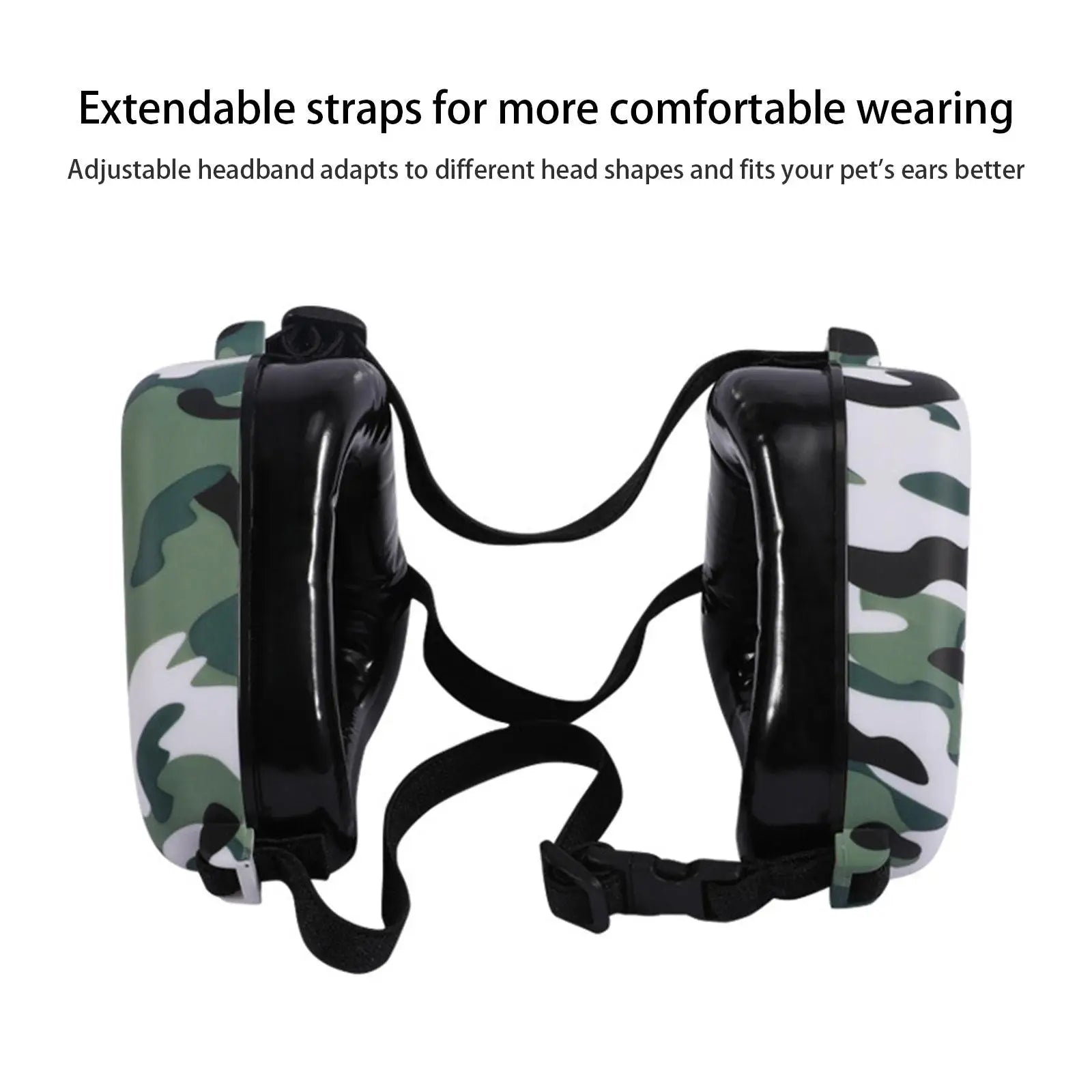 Dog Noise Reduction Earmuffs Pet Earmuffs Head-worn Hearing Protection Anti-noise Dogs Supplies Pet Noise Reduction Cover