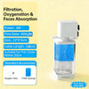 6in1 Aquarium Filter Pump Fish Tank Submersible Silent Air Oxygen Aerator Internal Water Pump Aquarium Air Pump Wave Maker 220v