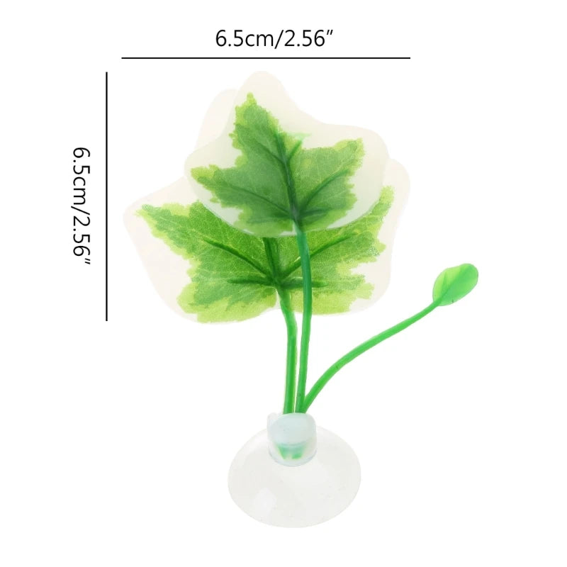 Fishtanks Decorations for Betta Fish Resting Bed Leaf Hammock Spawning Pad for Bettas Simulation Habitats AquaticPlant