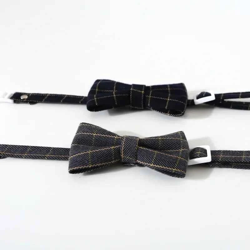 Adjustable Breakaway cat Collar with Bell kitten Cat Collars Cat Accessories Pet Supplies Puppy Bow Tie for Small Dogs