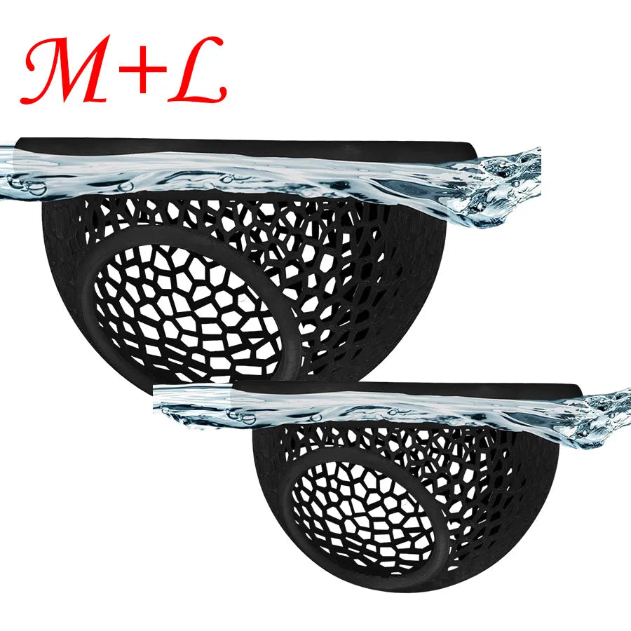 Floating Betta Hide & Shrimp Cave, M+L, Aquarium Decor, Multi-Functional Hammock, Feeding Ring, Safe Resting Spot for Small Fish