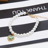 Arrival Cat Collar Cute Exquisite Pearl Necklace High Simulation Pearls Adjustable Pet Neck Decoration Summer Fashion Accessorie