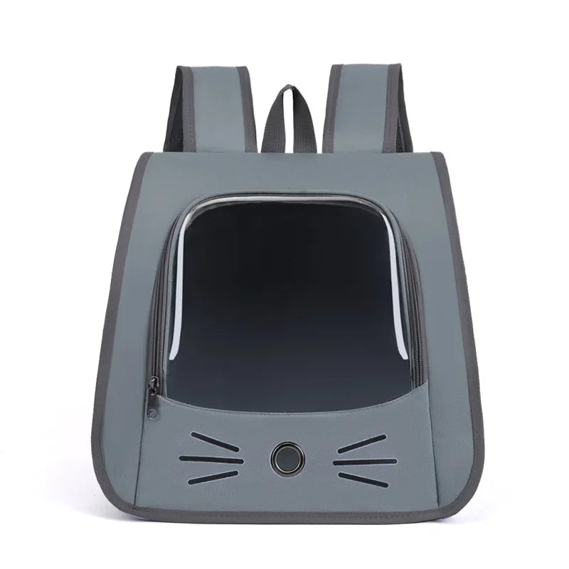 Pet Cat Carrier Bag Cat Backpack Outdoor Breathable Portable Shoulders Bag for Cats Small Dogs Transport Carrier - Play Paws Toys