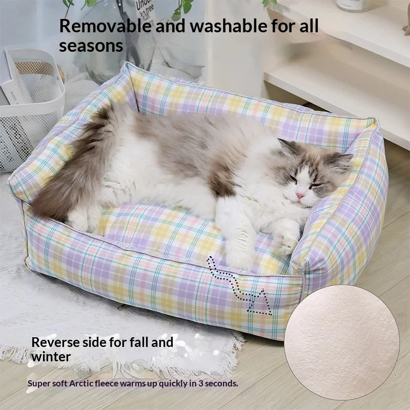 2026 New Bed For Dog Cats Puppy House Kennel For Indoor Dogs Small Medium Cat Pet Sofa Sleeping Bed Furniture Pet Supplies - Play Paws Toys