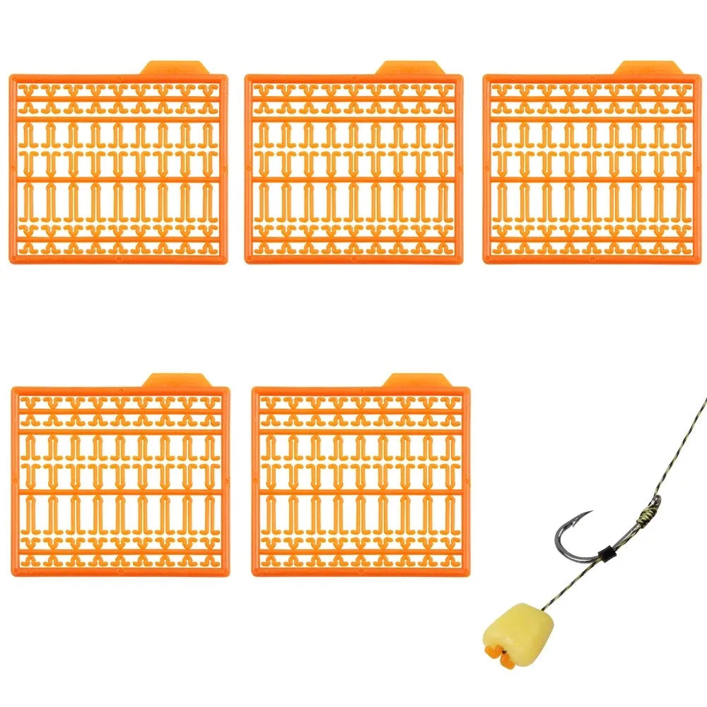 5Pcs Carp Fishing Tackle Carp Fishing Hair Rig Stops Boilie Bait Stoppers Extender Accessory for Carp/Coarse Fishing