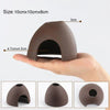 Quality Ceramic Aquarium Decor Fish Shrimps Shelter House Pottery Scorpion House Canister Simulation Stone Fish Tank Decoration