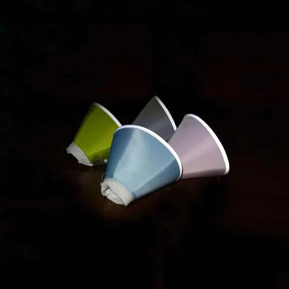 Adjustable Cat Cone Collar Lightweight Anti-bite Elizabethan Collars Breathable Easy To Eat and Drink Pet Protective Cover