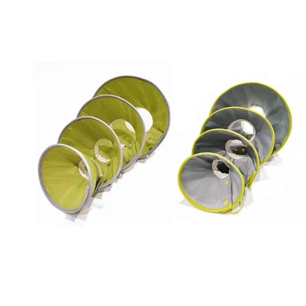 Adjustable Cat Cone Collar Lightweight Anti-bite Elizabethan Collars Breathable Easy To Eat and Drink Pet Protective Cover