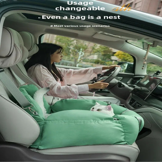Secure Pet Travel with Dog Car Seat Car Safety for Puppy Cat- Portable Dog Carrier Cat Travel Bags, Durable Cat Carriers & Bags - Play Paws Toys