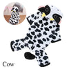 Coral Fleece Cosplay Costume for Pet  Clothing for Small Dogs Puppy Cats Clothes Chihuahua Yorkshire Costume Coat