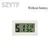 Mini Convenient Digital LCD Thermometer Sensor Hygrometer Gauge Refrigerator Aquarium Monitoring Display Humidity Detector