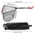 Folding Fishing Net with Aluminum Alloy Landing Net Non-Slip Gloves Storage Bag Fish Pliers Lip Gripper for Easy Catch & Release