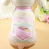 Cartoon Fleece Pet Cat Clothes Winter Warm Pet Dog Vest Puppy Cat Sweater Dog Clothes For Small Dogs Cats Coat Jacket Pet Outfit