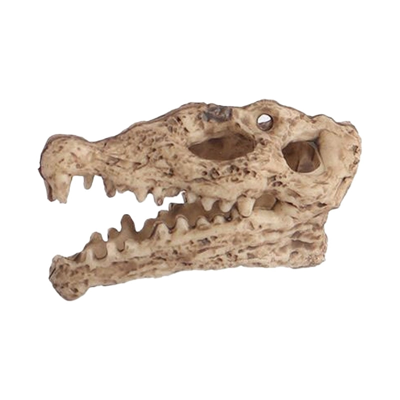 DIY Aquarium Fish  Artificial  Skull Animal Ornament Landscape Decors
