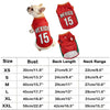 Cat Dog 2026 Soccer Football Breathable Mesh Jersey Dog Jersey Thin Cool Summer Pet Clothes T Shirt Puppy Soft Quick Dry Vest