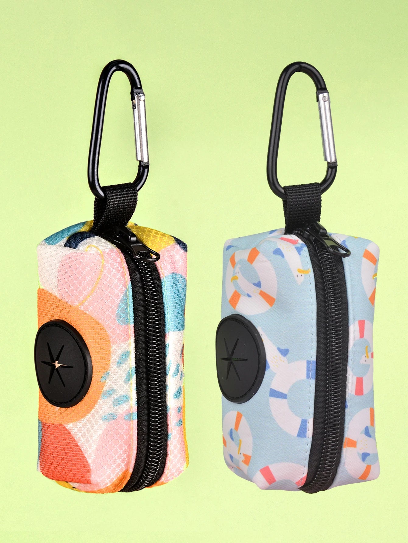 Economy 1pcs/2pcs dog poop bags with stylish design for quick cleanup ( no leash and waste bag)