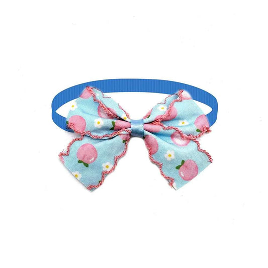 1pcs Summer Dog Neck Ties Pet Bowties Small Dog Cat Bowties Cute Fruit Style Puppy Accessories Dog Grooming Pet Supplies