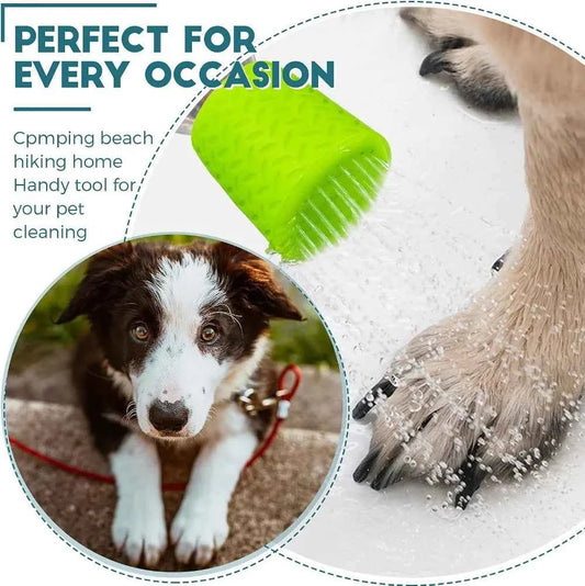Portable Outdoor Shower for Dogs, Bottle Attachment Sprayer for 16oz-2L Bottles, 3 Colors