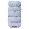 Luxury Winter Dog Coat Vest Warm Cotton Pet Jacket Coat Thickened Designer Dog Clothes with D-ring  Ropa Para Perro