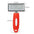 Cat Comb Silicone Cat Brush Massage Pet Hair Remover Stainless Steel Combs for Cats Pet Grooming Comfortable Handle Dog Brush