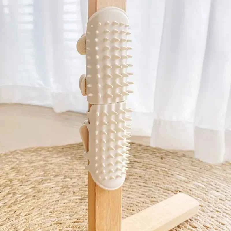 Pet Cat Hair Removal Massage Comb Cats Scratching Rubbing Brush kitten Grooming Self Cleaning Wall Corner Cat Scratcher Combs