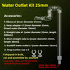 Aquarium Inlet Outlet Lily Pipe DIY Clear Acrylic Water Skimmer Inflow Outflow Fish Tank Filter Accessories Fishbowl Equipment