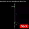 PD Fishing Tackle Nylon Tenpin Line Set Sea Fishing Wreck Pulling Stream Shore Fishing Long Casting Gourd Connector Accessories