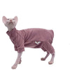 Hairless Cat Clothes Warm and Soft Four-Legged Hoodie for Sphynx Cats for Autumn and Winter for Devon Rex, Cornish - Play Paws Toys