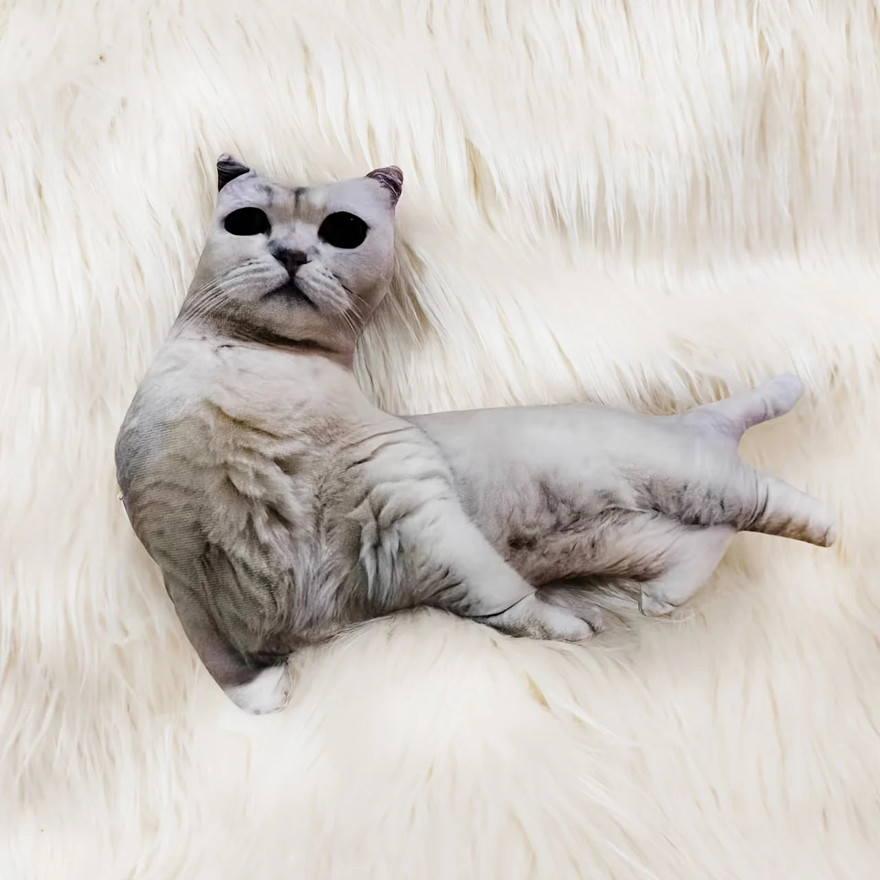 Winter Customized pet photo pillow with no white border, fun and personalized gift, suitable for pet owners, friends and lovers