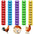 100 pcs Chicken Foot Rings Label Clasp Plastic Poultry Leg Snap Ratchet Clip Digital Duck Pigeon Goose Farm Feed Tool