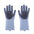 Pet Grooming Gloves Dog Cat Bathing Cleaning Glove Shampoo Scrubber Clean Soft Silicone Hair Removal Glove Hand Skin Protection