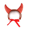 Pet Cosplay Costume Halloween Funny Devil Horns Headband Pet Cat Dog Festival Party Clothing Pet Decoration Accessories Gifts