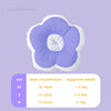HOOPRT Cat Flower Elizabeth Cotton Neck Pet Collar Adjustable Anti-Bite Surgery Cute Solar Flower Neck Cone Beauty Head Cover