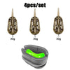 Complete Carp Fishing Feeder Kit - High-Speed Bait Launcher with Mold