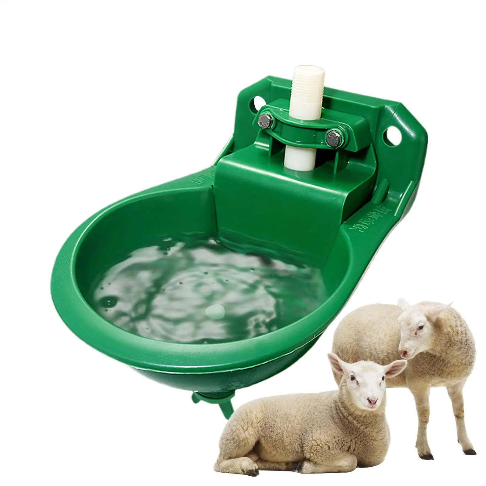 Sheep Goat Drinker Bowl With Valve Automatic Drinking Bowl plastic Water Fountain Cattle Sheep Dog Feeding Equipment