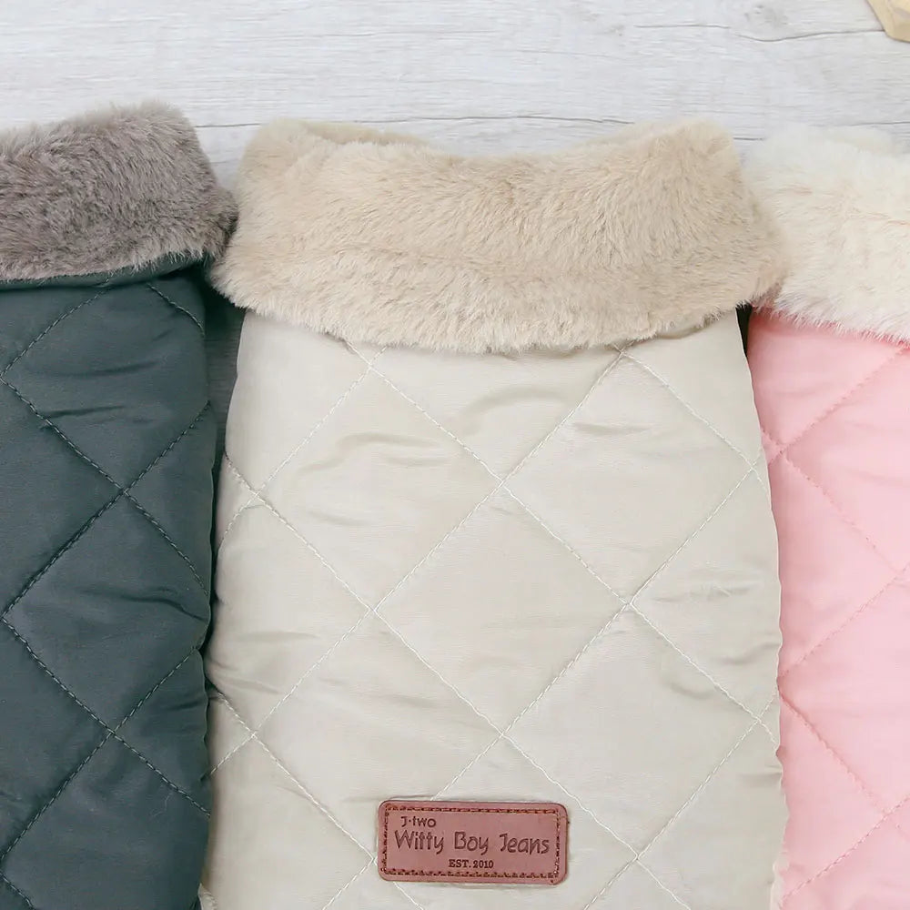 Soft Warm Pet Jacket Clothes 3 Colors Winter Puppy Dogs Cats Clothing Pet Outfits French Bulldog Chihuahua Pug Coat Vest S-XXL