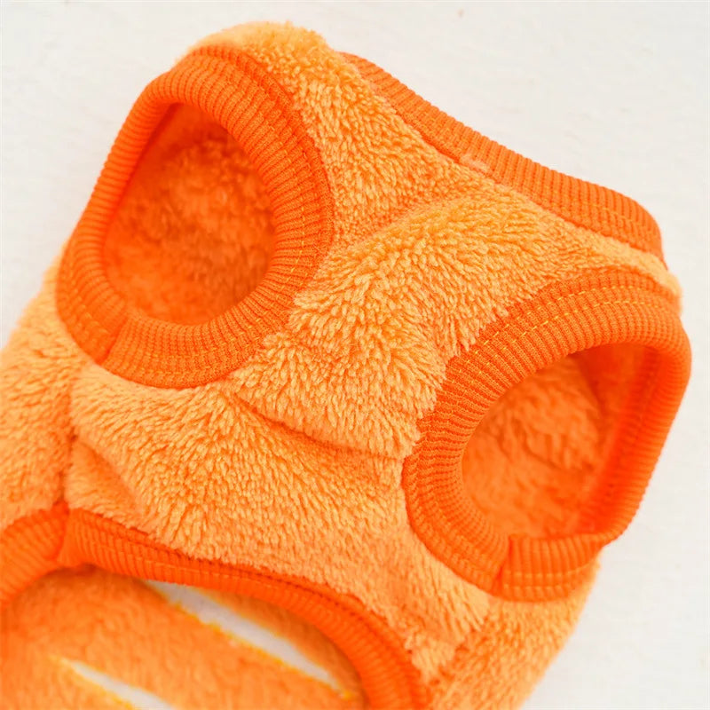 Pet Clothes Winter Warm Coats Vest Soft Fleece For Small Dogs Cats Girl Boys Chihuahua Yorkies Cute Transformation Outfit Xxs-XL - Play Paws Toys