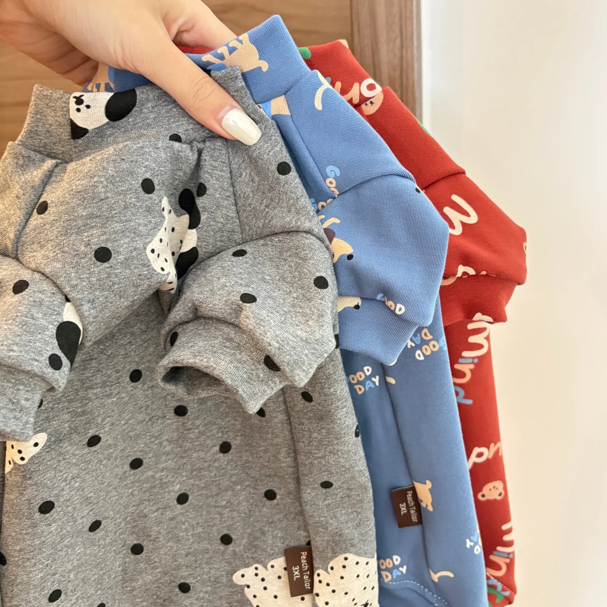 Soft Cotton Long Sleeves Shirt for Sphinx Cat Spring Autumn Cute Sweet Pink Green Coat for Cats Winter Sweatshirt for Devon Rex - Play Paws Toys