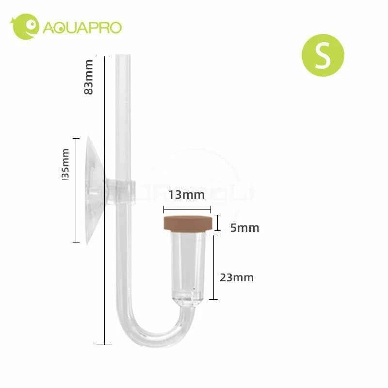 Aquarium CO2 Diffuser With Bubble Counter Twinstar Style Atomizer Acrylic Fish Tank Aquatic Plants Accessories Supplies Sprayer