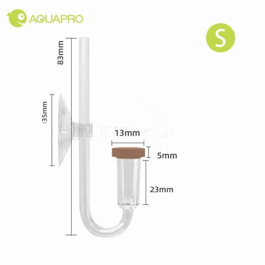Aquarium CO2 Diffuser With Bubble Counter Twinstar Style Atomizer Acrylic Fish Tank Aquatic Plants Accessories Supplies Sprayer