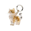 Dog Cat Hair Storage Pendant Keychain Box Couple Car Key Chains Jewelry Souvenir Pet Lover Keepsake Memorial Keychain Gift Decor