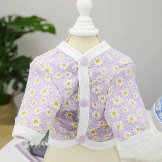 Cute Dog Shirts for Small Dogs Pet Cotton Soft Warm Breathable Stylish Cute Pet Clothes Dog Button Up T Shirts