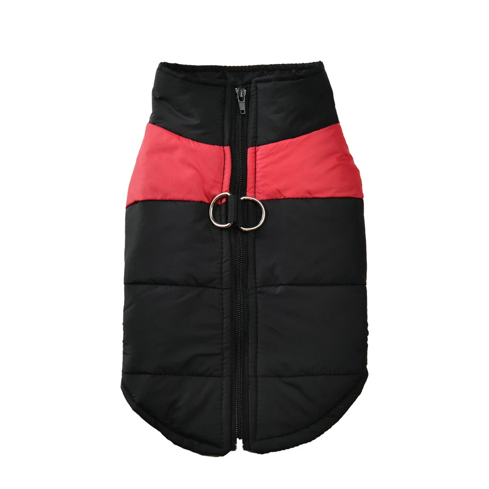 Warm Winter Dog Clothes Large Small Medium Dogs Outdoor Walking Windproof Pet Jacket Soft Pets Coat Lightweight Labrador Outfits