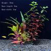 Artificial Underwater Plastic Plants Aquarium Fish Tank Aquatic Fake Shrub Green Water Grass Viewing Simulation Decoration