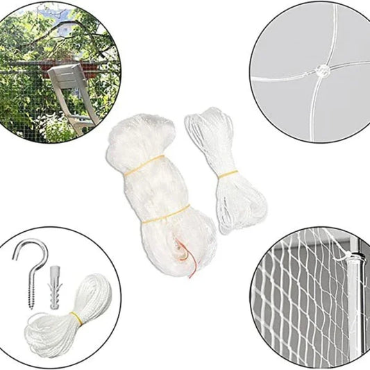 New Pet Protective Cover Cat Dog Net Plastic Nylon Steel Wire Grid Garden Balcony Safety Fall Prevention Netting Pet Products - Play Paws Toys