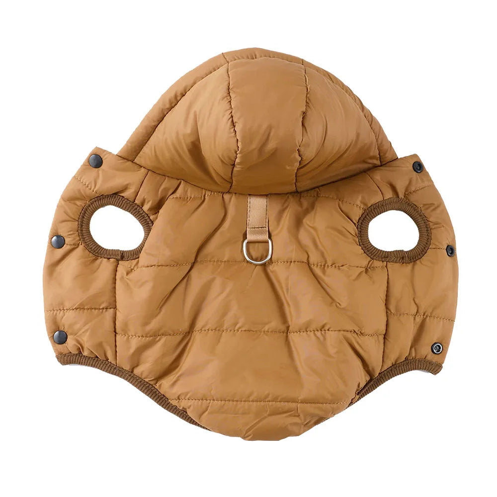 Warm Cats Hoodie Coat For Small Medium Cats Dog Winter Cozy Fleece Puppy Kitten Jacket Clothes Windproof Pet Pug Sphynx Costume - Play Paws Toys