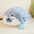 High Quality Cartoon Earphone Seal Sea Otter Plush Toy Ball Round Cushion Throw Pillow for Kids Birthday Gift School Nap Sleep