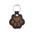 Pet Hair Memorial Keychain PU Leather Keepsake Locket for Cat Dog Fur Pet Hair Storage Pendant Handbag Hanging Accessories
