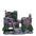 New Resin Artificial Fish Tank Ancient Castle Decoration Aquarium Rock Cave Building Decoration Aquatic Landscaping Ornament